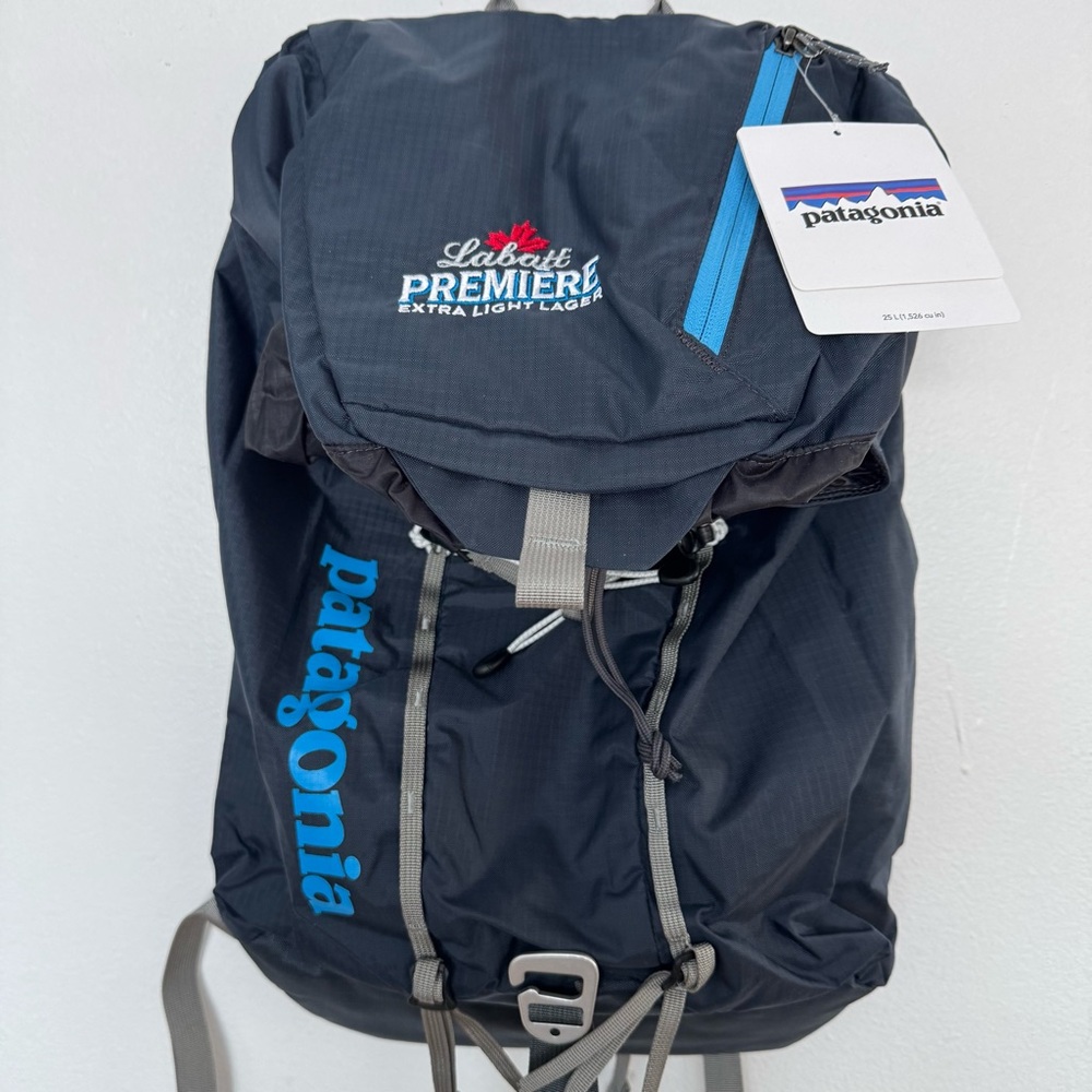 NEW Patagonia Ascensionist Pack 25L Blue Alpine Climbing Bag Backpack Labatt